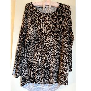 Animal Print Sweater - XL